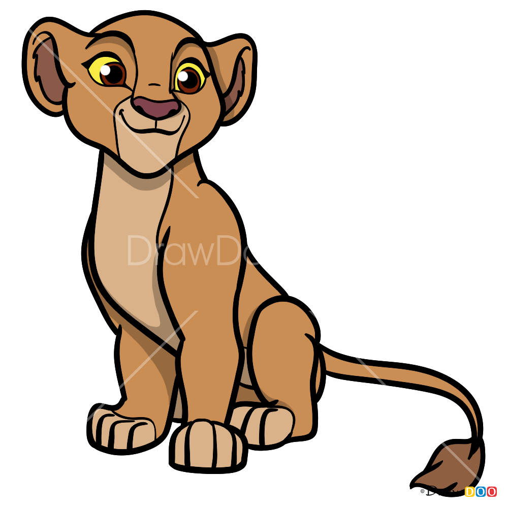 How to Draw Kiara, The Lion Guard